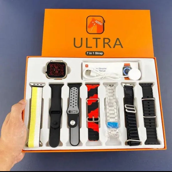 Ultra 7 IN 1 SmartWatch With 2.1 Inch Full HD Screen